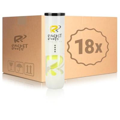 Racket Roots Tennisbälle Training 18x4er Dose von Racket Roots